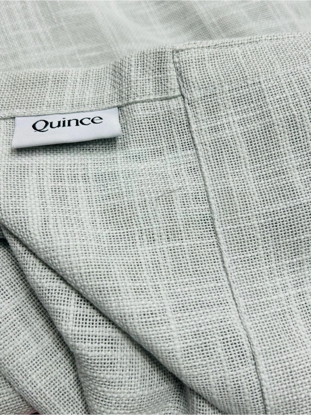 QUINCE Set Of 2 48x84 Cotton Sheer Curtains Cloud 0756